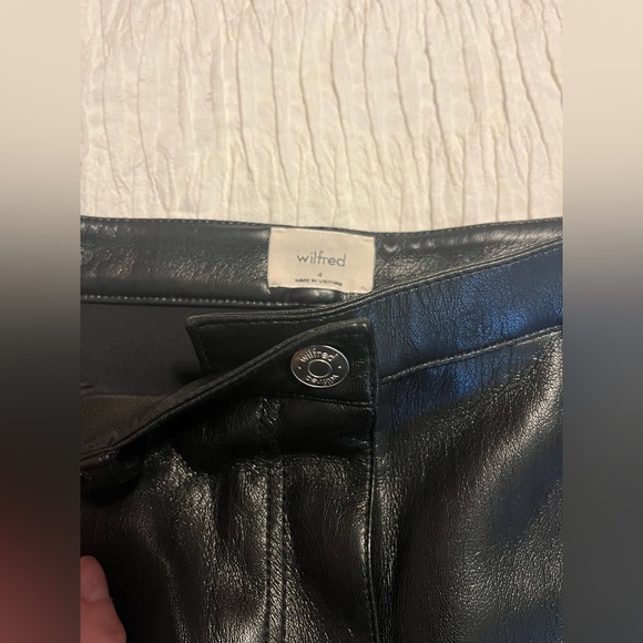 New without tags Wilfred Melina leather pant - Picture 3 of 3